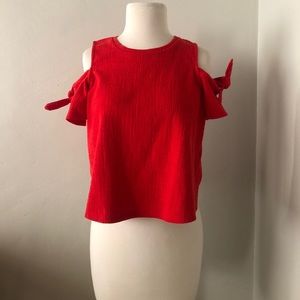 Madewell red Top